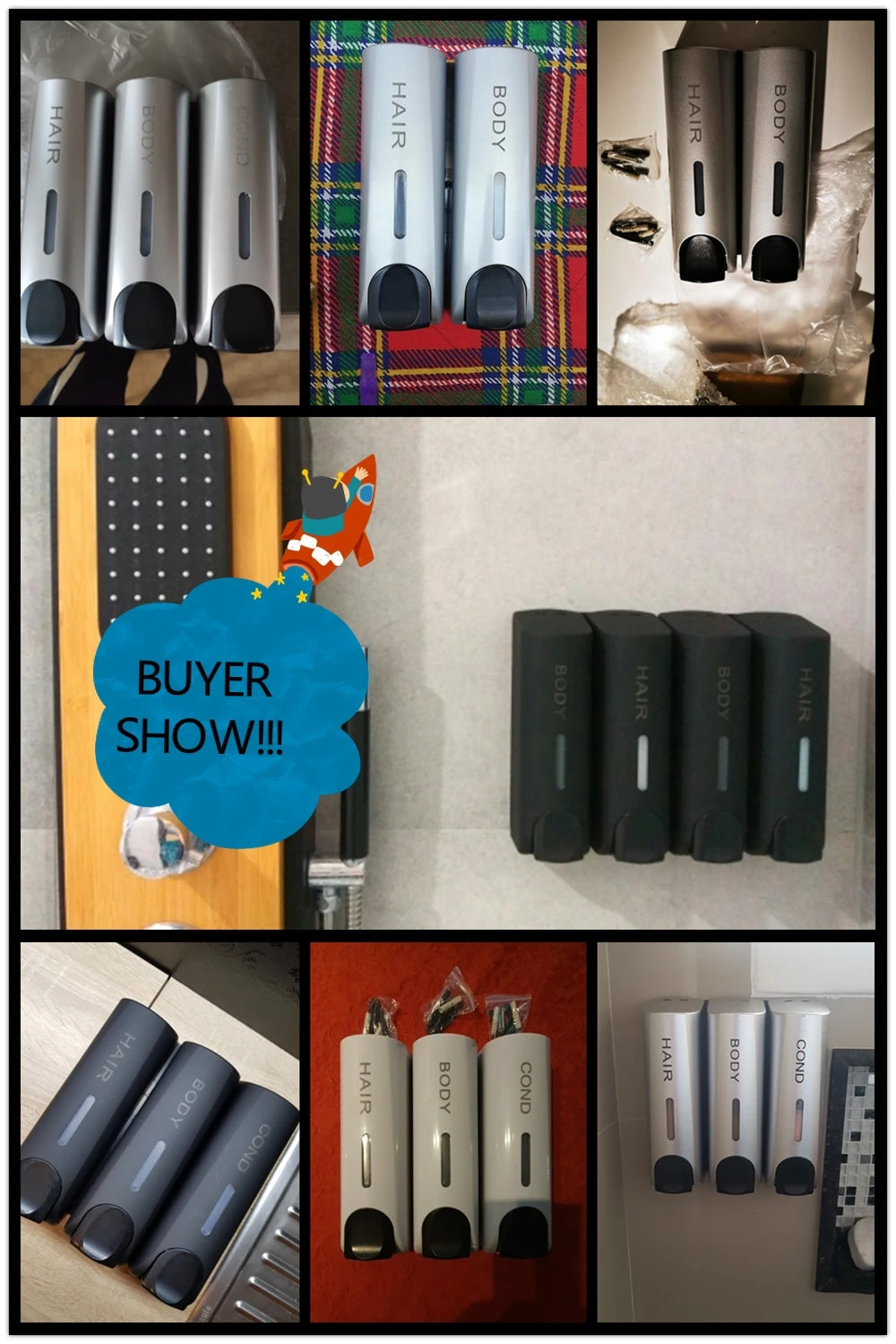 Shampo/Bodywash despenser