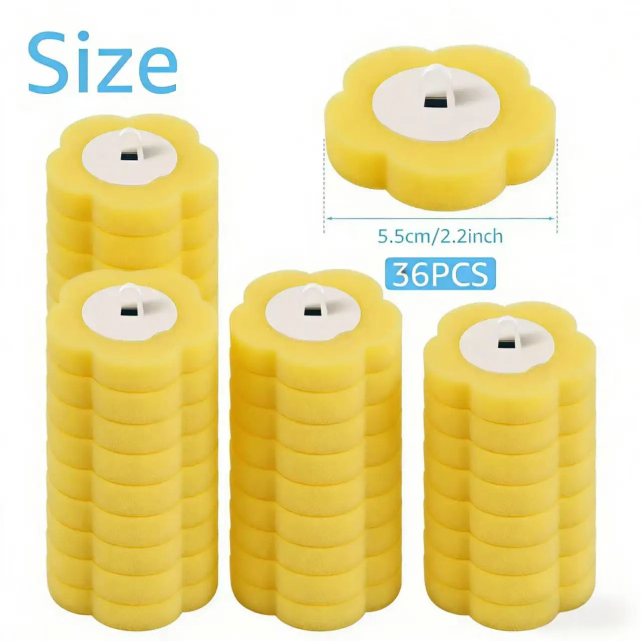 Disposable Toilet Sponge Brush