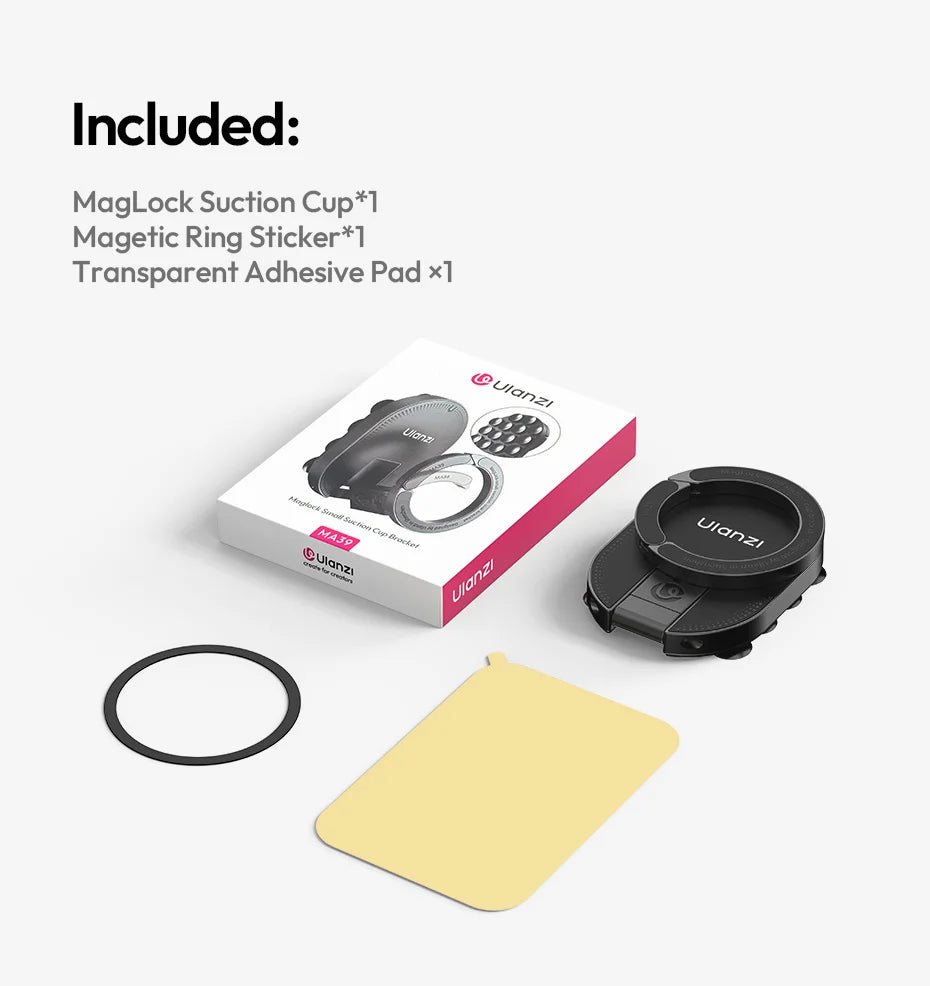 Ulanzi Phone Holder with MagLock and Suction Cup