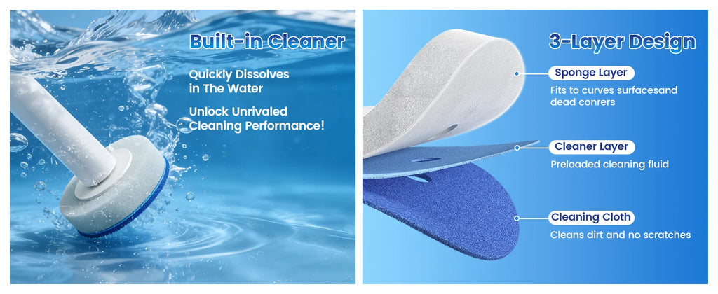 Disposable Toilet Brush Wall Mounted