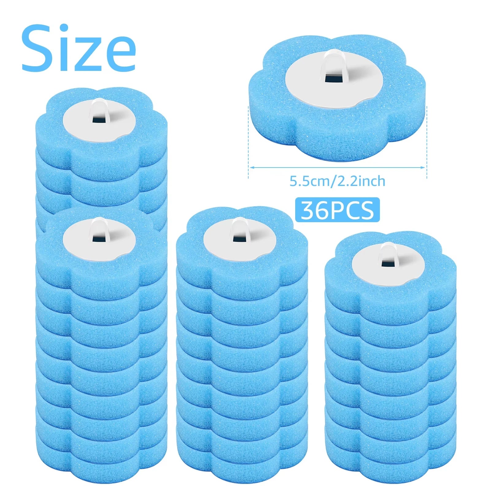 Disposable Toilet Sponge Brush