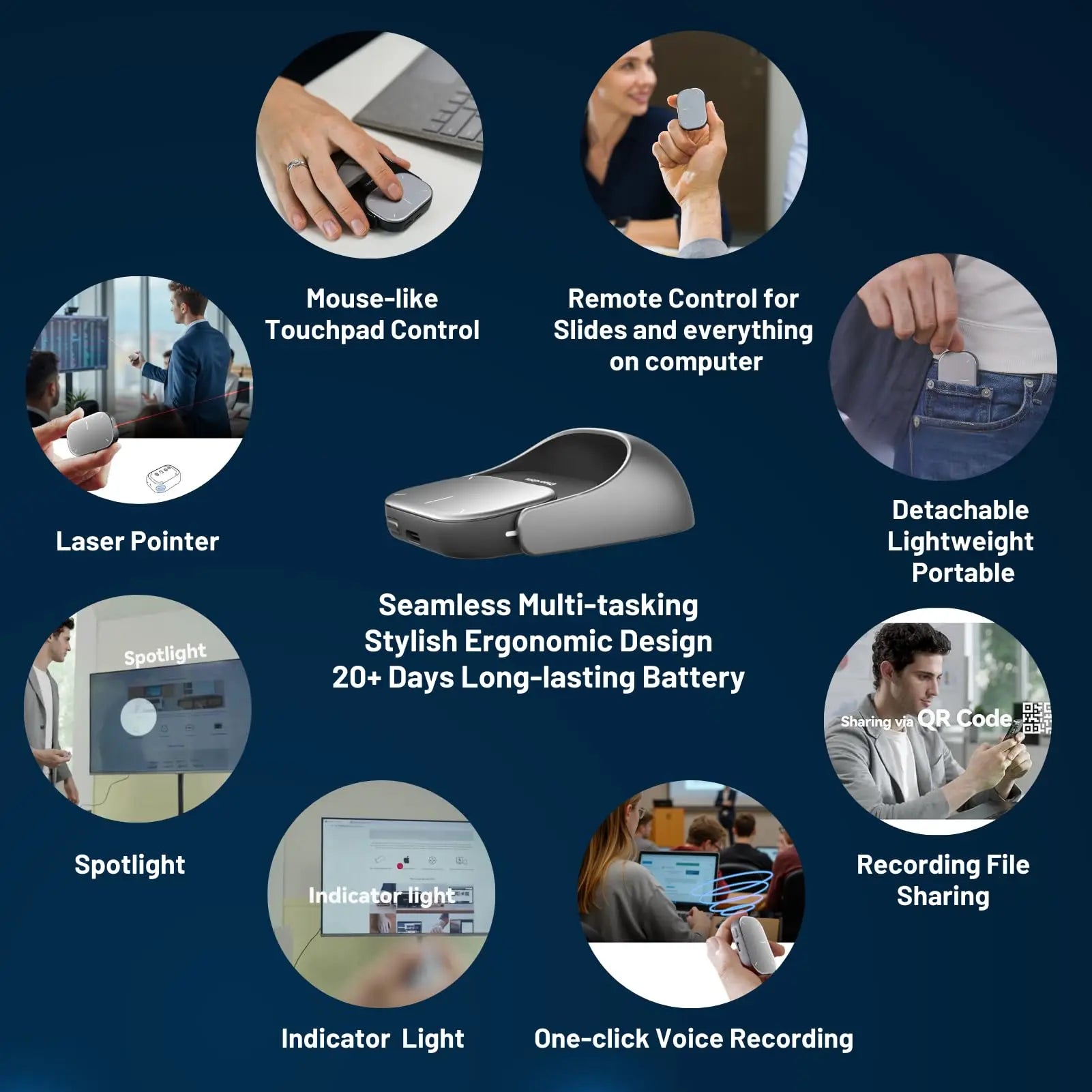 Cheerdots 2 Detachable Air Mouse