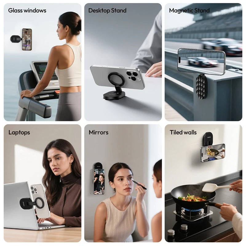 Ulanzi Phone Holder with MagLock and Suction Cup
