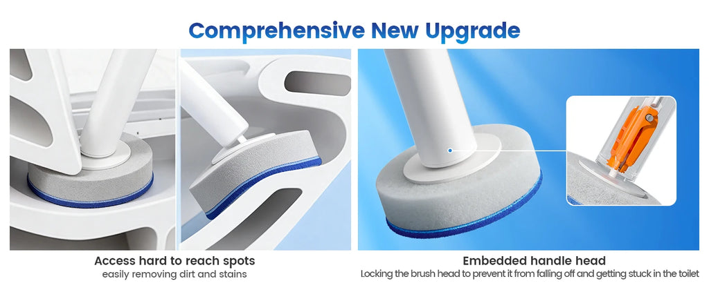 Disposable Toilet Brush Wall Mounted