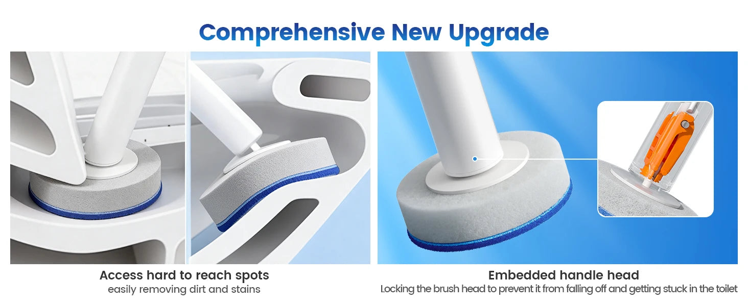 Disposable Toilet Brush Wall Mounted