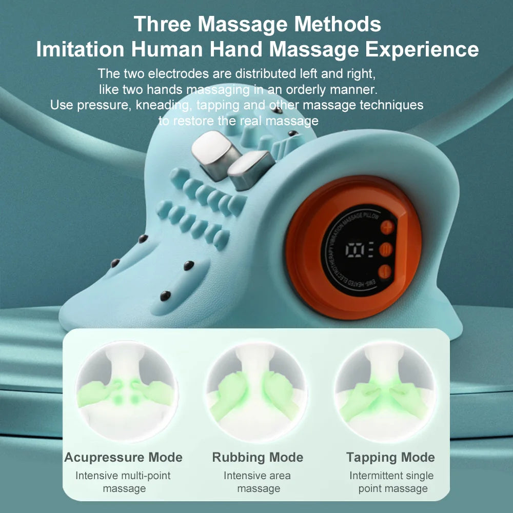 Electric Neck Cervical Traction Massage + EMS