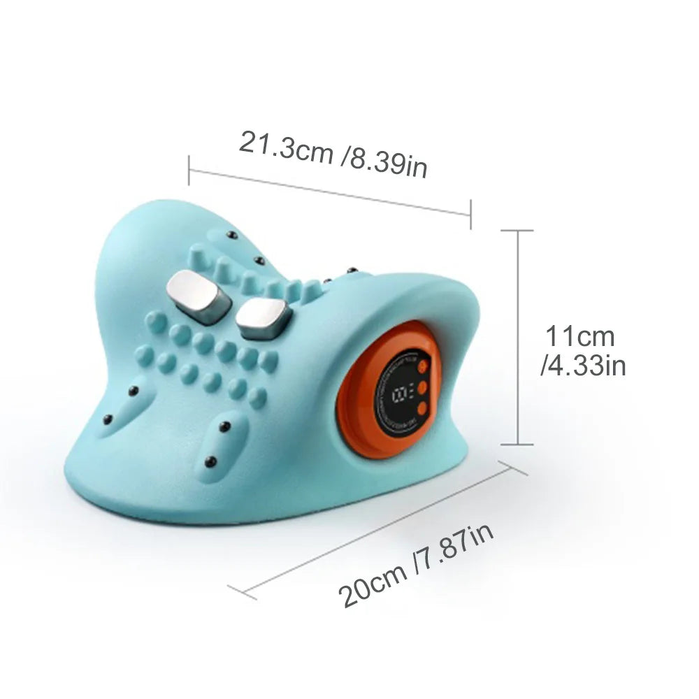 Electric Neck Cervical Traction Massage + EMS