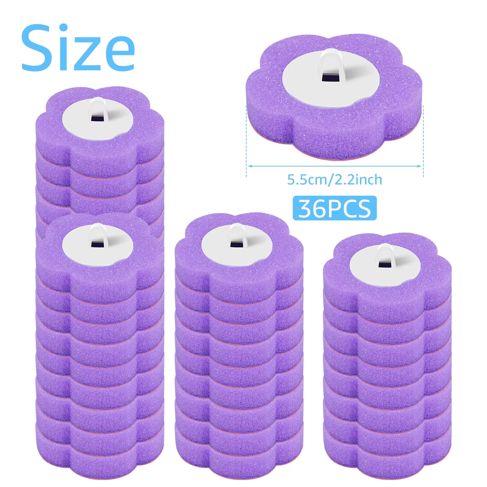 Disposable Toilet Sponge Brush